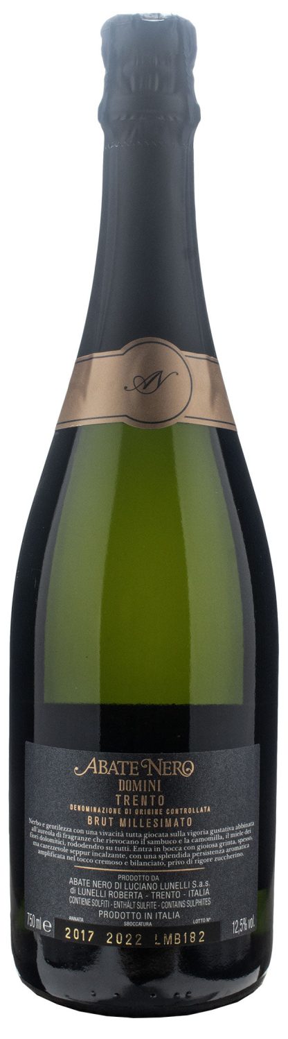 Abate Nero Trentodoc Domini Nero Brut Millesimato 2017 - immagine 2