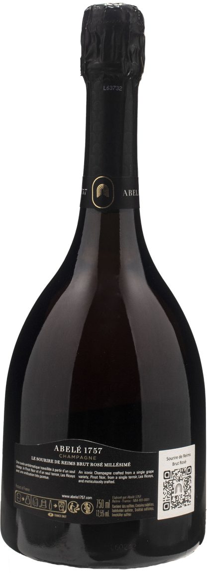 Abelé 1757 Champagne Le Sourire de Reims Brut Rosé 2008 - immagine 2