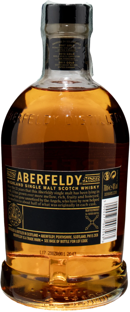 Aberfeldy Highland Single Malt Scotch Whisky 21 Y.O. - immagine 2