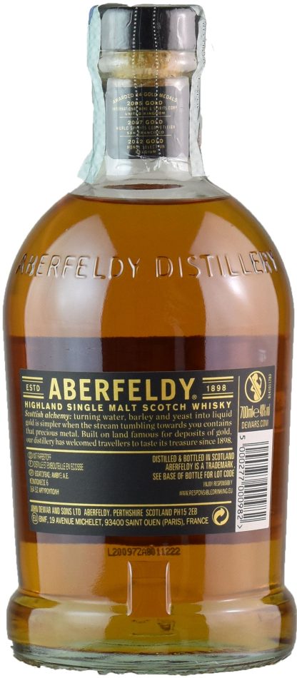 Aberfeldy Single Malt Scotch Whisky 12 Y.O. - immagine 2