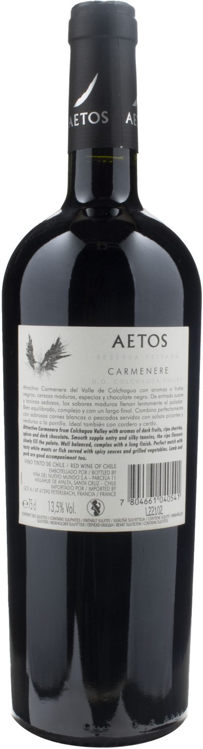 Aetos Reserva Privada Carmenere 2021 - immagine 2