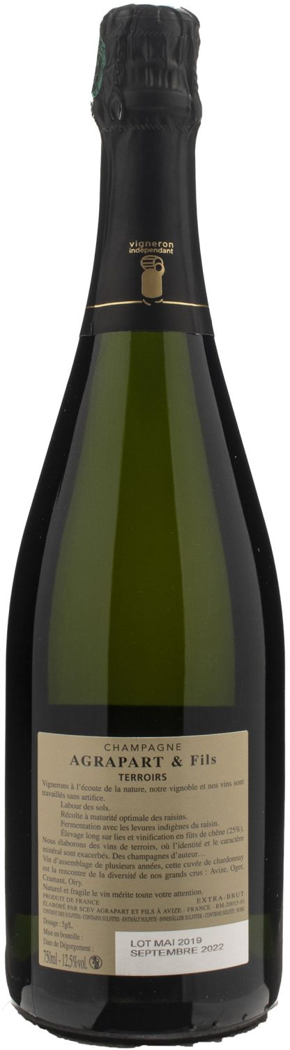 Agrapart Champagne Grand Cru Blanc de Blancs Terroirs Extra Brut - immagine 2