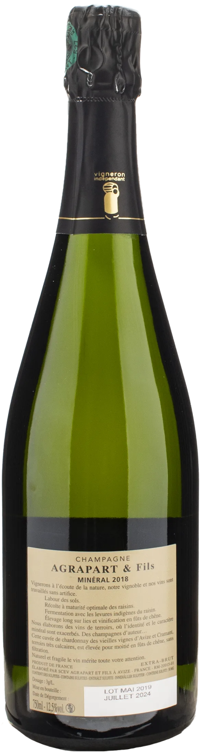 Agrapart & Fils Champagne Grand Cru Blanc de Blancs Minèral Extra Brut 2018 - immagine 2