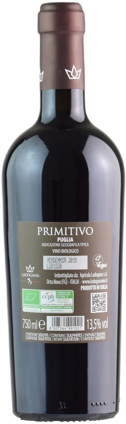 Agricola Ladogana Primitivo 2019 - immagine 2