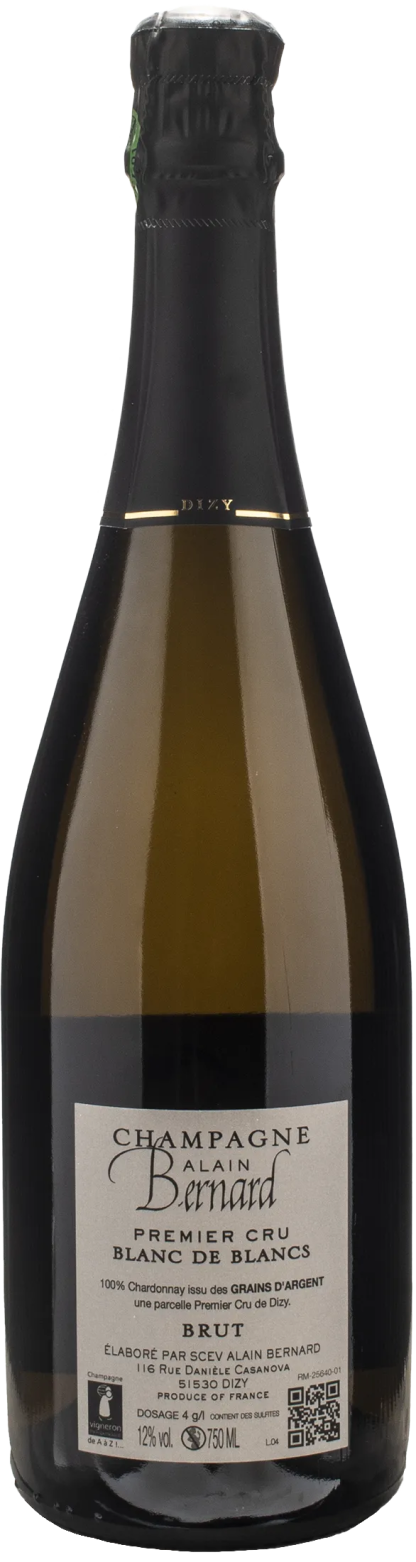 Alain Bernard Champagne 1er Cru Blanc de Blancs Brut - immagine 2