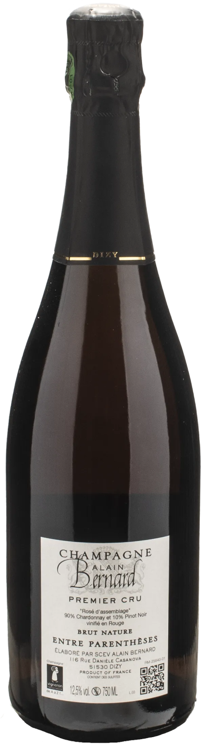 Alain Bernard Champagne 1er Cru Rosé Entre Parentheses - immagine 2