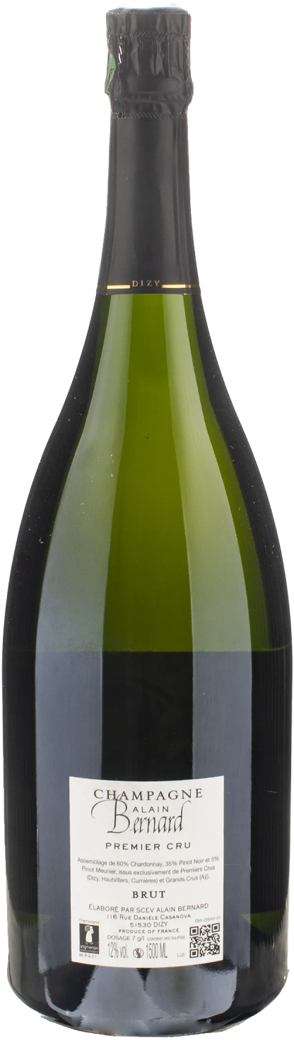 Alain Bernard Champagne Premier Cru Brut Tradition Magnum - immagine 2