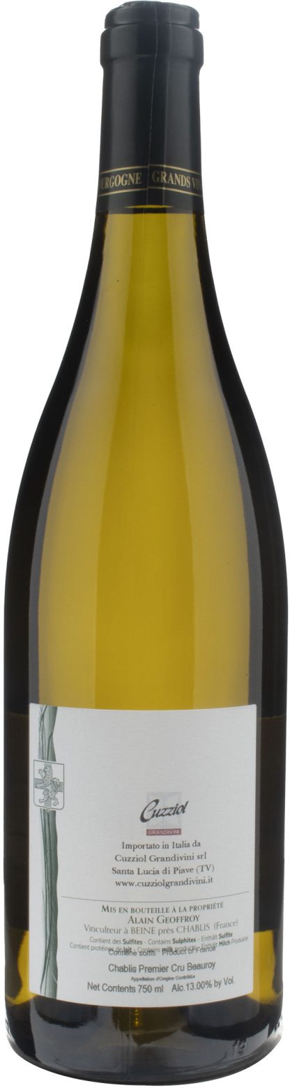 Alain Geoffroy Chablis 1er Cru Beauroy 2021 - immagine 2