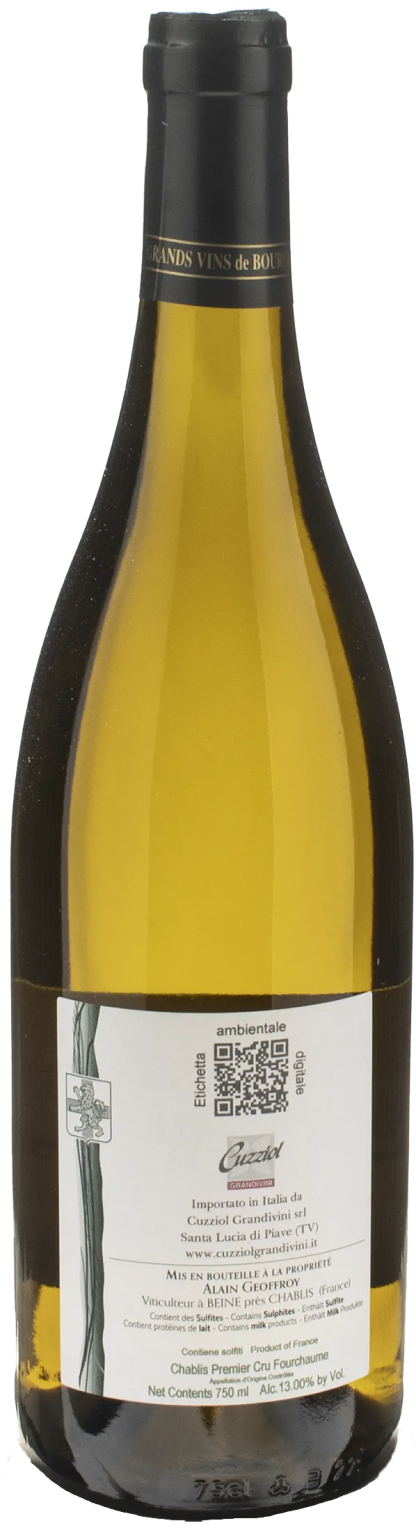 Alain Geoffroy Chablis 1er Cru Fourchaume 2023 - immagine 2