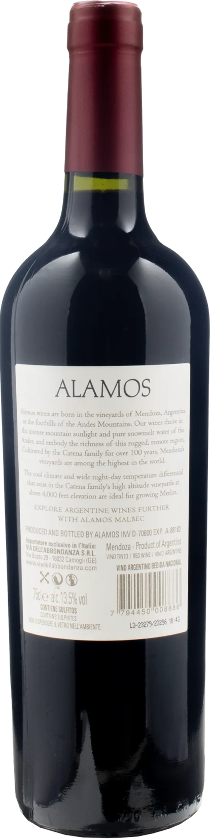 Alamos Merlot 2022 - immagine 2