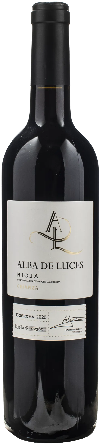 Alba de Luces Tempranillo Rioja Crianza 2020