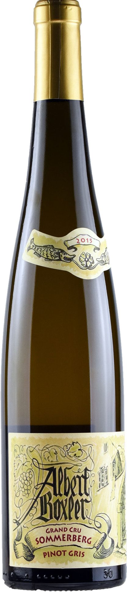 Albert Boxler Alsace Pinot Gris Grand Cru Sommerberg W 2015