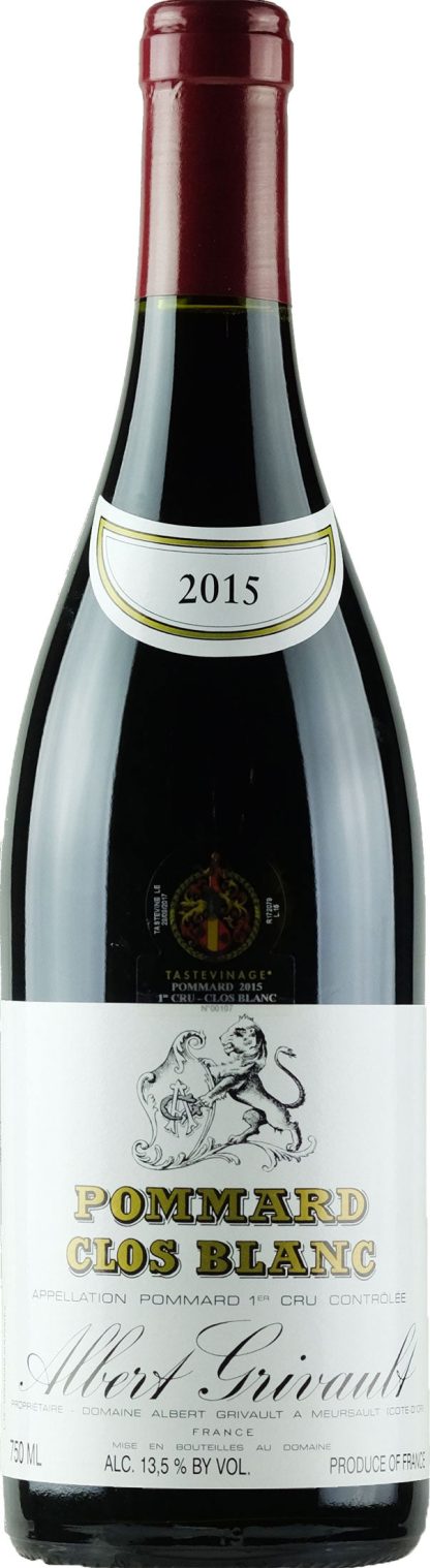 Albert Grivault Pommard 1er Cru Clos Blanc 2015