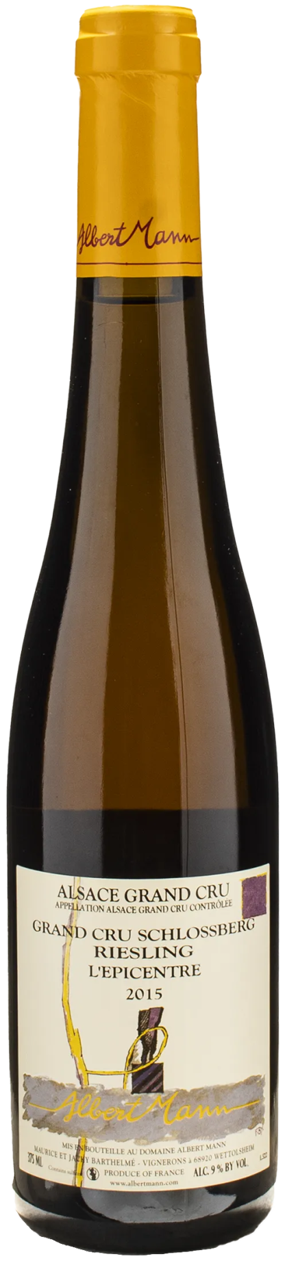 Albert Mann Riesling Grand Cru Schlossberg L'Epicentre 0.375L 2015