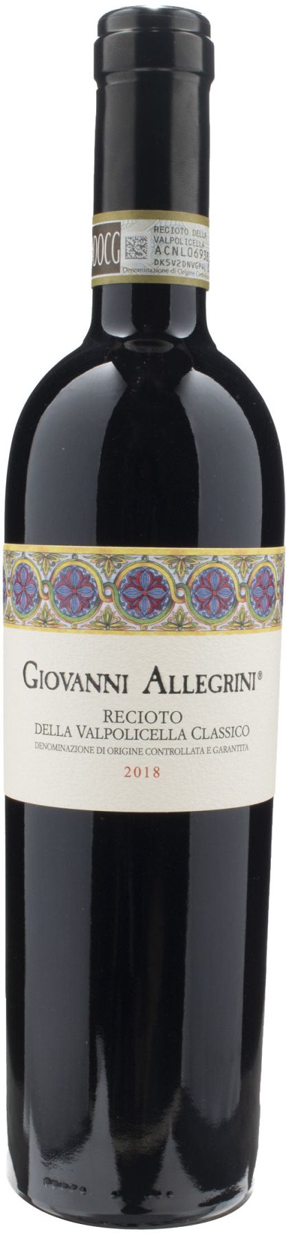 Allegrini Recioto della Valpolicella Classico Giovanni Allegrini 0,5L 2018