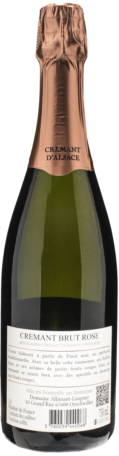 Allimant-Laugner Cremant d'Alsace Rosé Brut - immagine 2