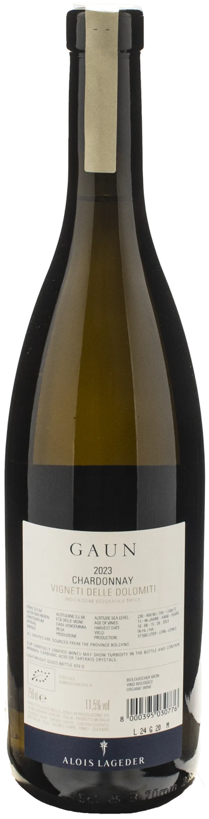 Alois Lageder Chardonnay Gaun 2023 - immagine 2