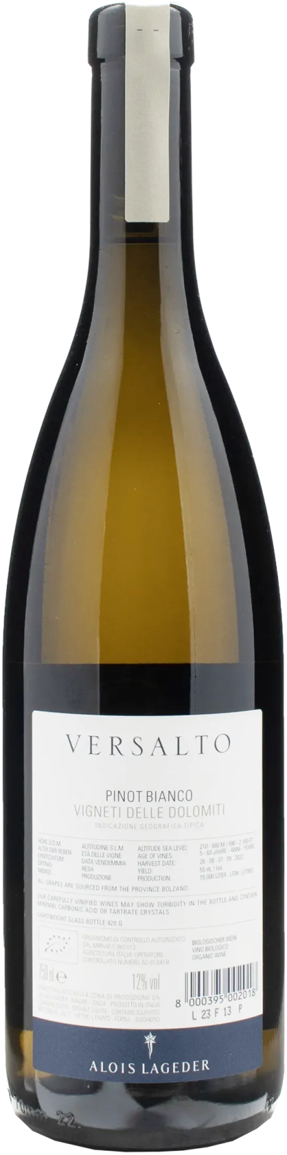 Alois Lageder Versalto Pinot Bianco 2022 - immagine 2