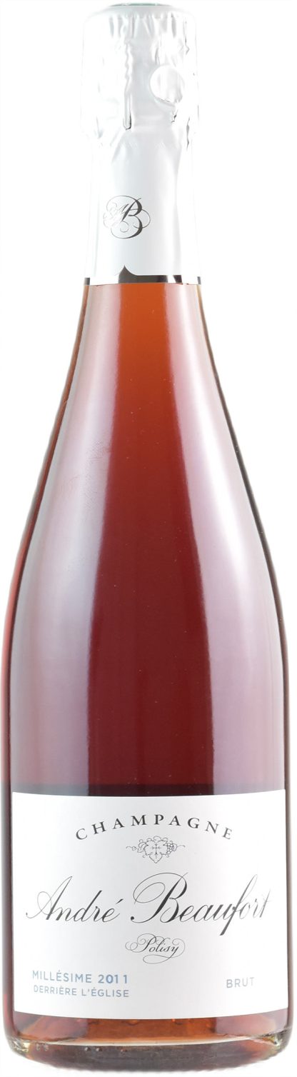 Andre Beaufort Champagne Derriere L'Eglise Brut Nature Rosè Millesime 2011