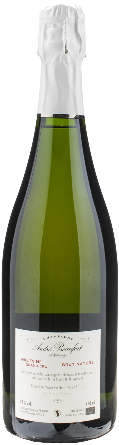 Andre Beaufort Champagne Grand Cru Brut Nature Millesime 2017 - immagine 2