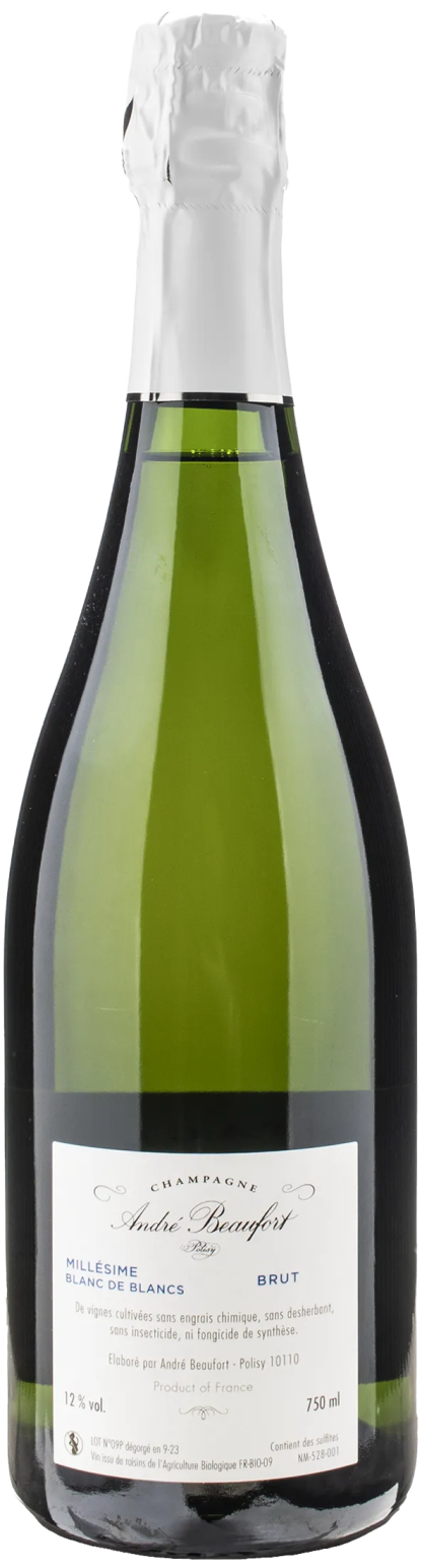 Andre Beaufort Champagne Polisy Blanc de Blancs Brut Millesime 2009 - immagine 2