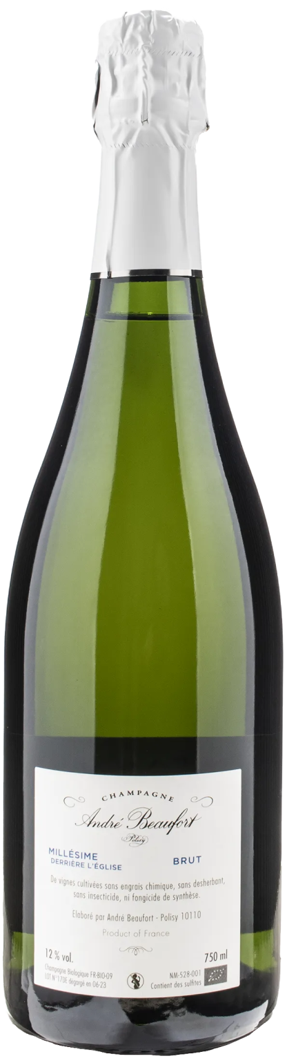 Andre Beaufort Champagne Polisy Derriere l'Eglise Brut Millesime 2017 - immagine 2