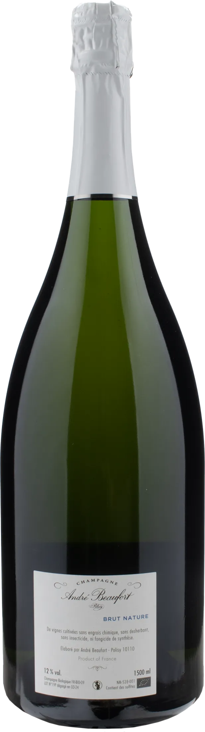 Andre Beaufort Champagne Polisy Millesime Brut Nature Magnum 2019 - immagine 2