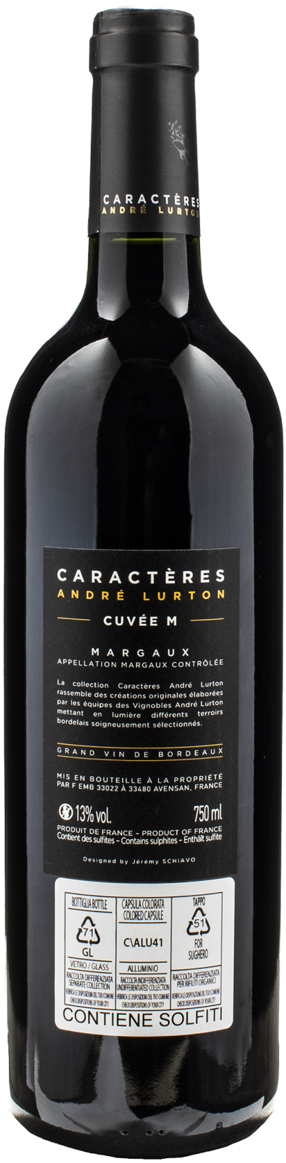 Andre Lurton Cuvée M Margaux Rouge 2017 - immagine 2