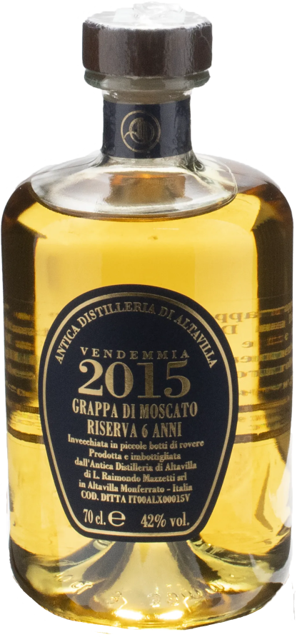 Antica Distilleria Altavilla Grappa di Moscato Riserva 2015