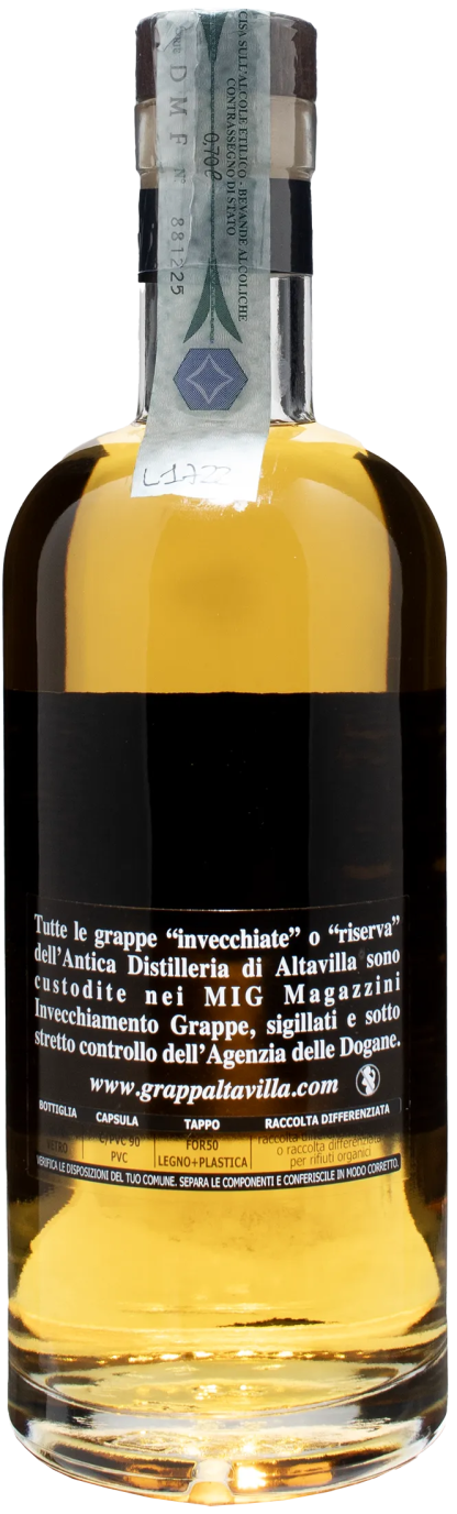 Antica Distilleria Altavilla Grappa Riserva 10 Anni - immagine 2