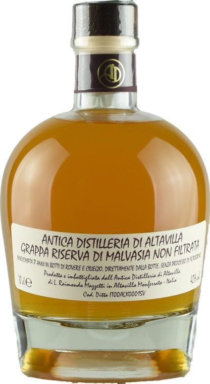 Antica Distilleria Altavilla Grappa Riserva Malvasia Non Filtrata