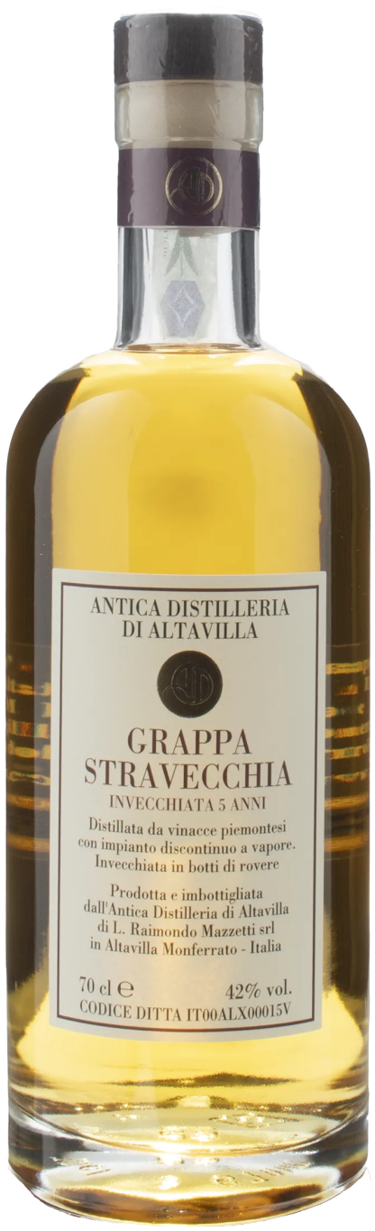 Antica Distilleria Altavilla Grappa Stravecchia Invecchiata 5 Anni