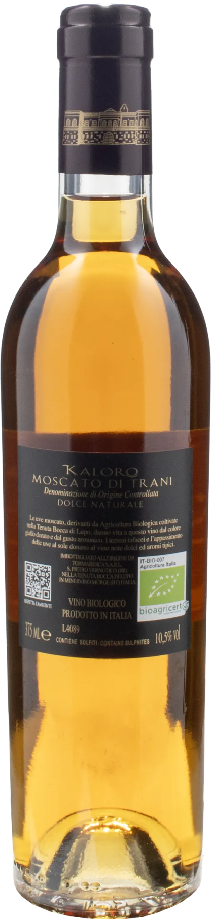 Antinori Tormaresca Bocca di Lupo Kaloro Moscato di Trani Dolce 0,375L 2023 - immagine 2