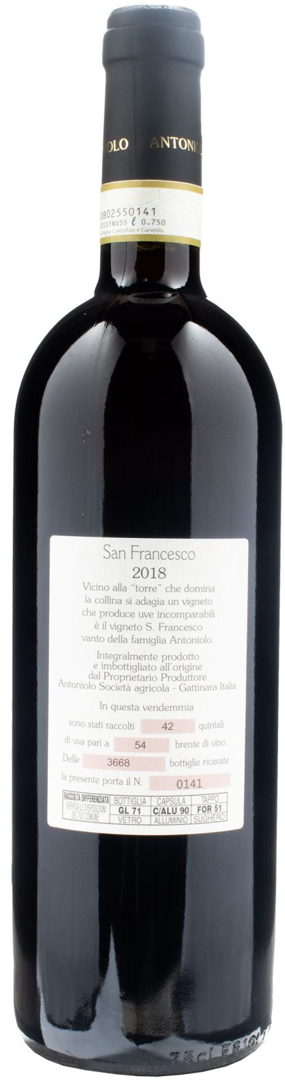 Antoniolo Gattinara San Francesco Riserva 2018 - immagine 2