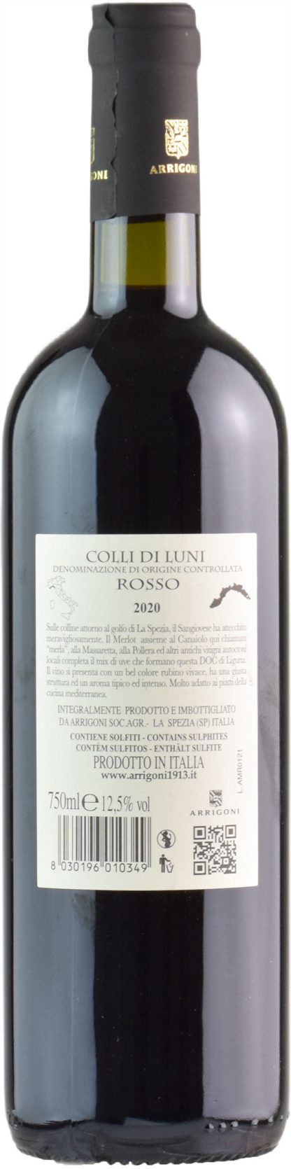 Arrigoni Colli di Luni Rosso Ampelos 2020 - immagine 2