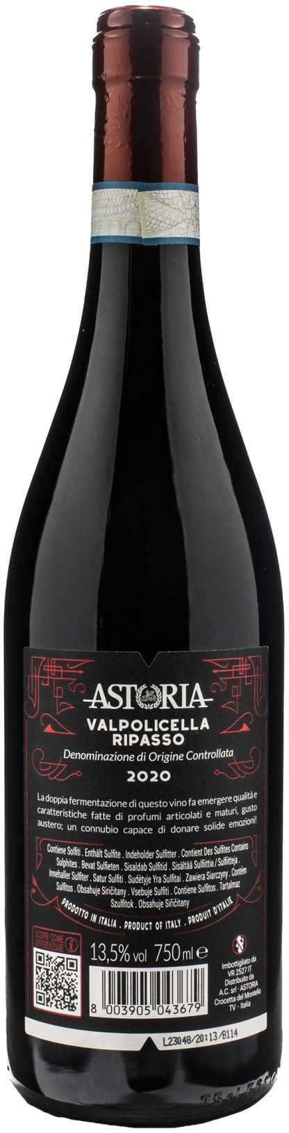 Astoria Valpolicella Ripasso 2020 - immagine 2