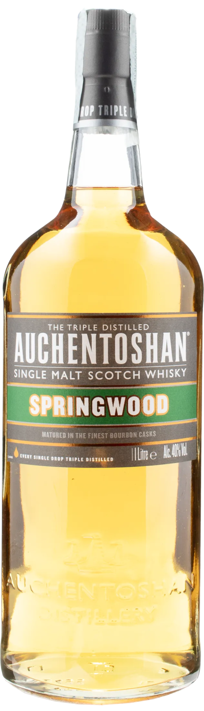 Auchentoshan Whisky Single Malt Scotch Whisky Springwood 1L