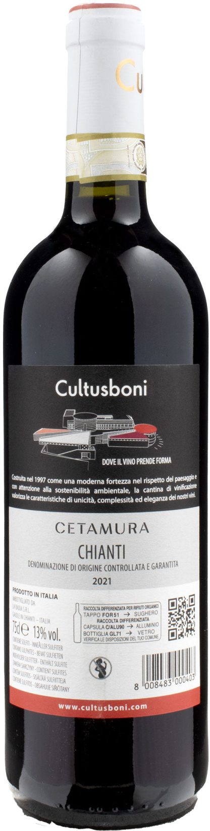 Badia a Coltibuono Cultusboni Chianti Cetamura 2021 - immagine 2