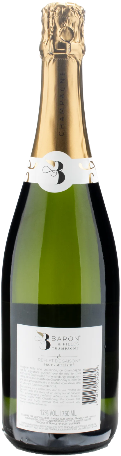 Baron Albert Champagne Reflet de Saison Brut Millesime 2018 - immagine 2