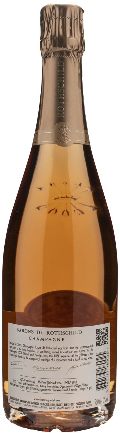 Barons de Rothschild Champagne Rosé Extra Brut - immagine 2