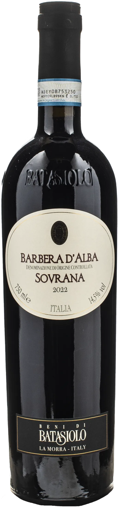 Batasiolo Barbera d'Alba Sovrana 2022