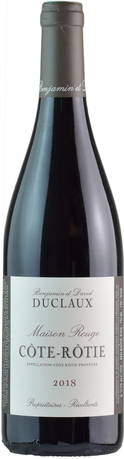 Benjamin et David Duclaux Cote Rotie Maison-Rouge 2018