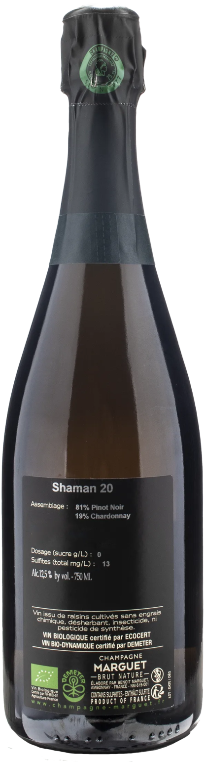 Marguet Champagne Grand Cru Shaman 20 Brut Nature - immagine 2