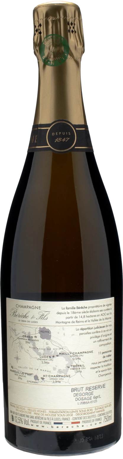 Bereche & Fils Champagne Brut Reserve Magnum - immagine 2