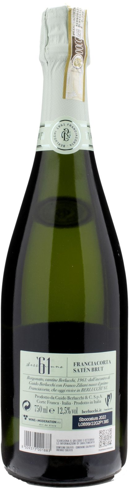 Berlucchi '61 Franciacorta Saten Brut - immagine 2