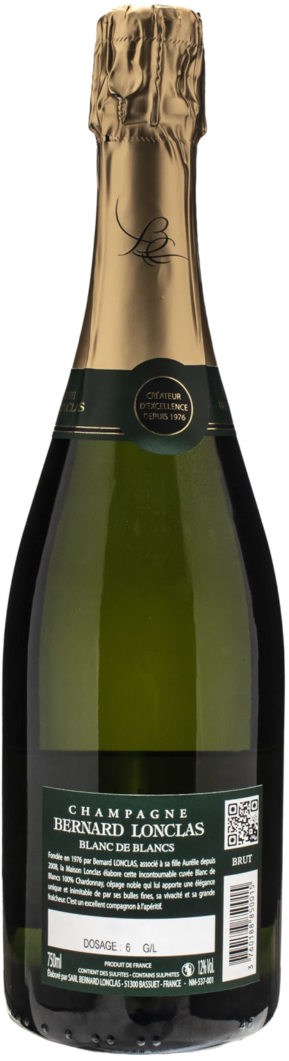 Bernard Lonclas Champagne Blanc de Blancs Brut - immagine 2