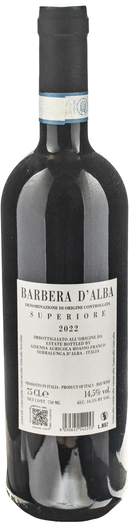 Boasso Barbera d'Alba Superiore 2022 - immagine 2