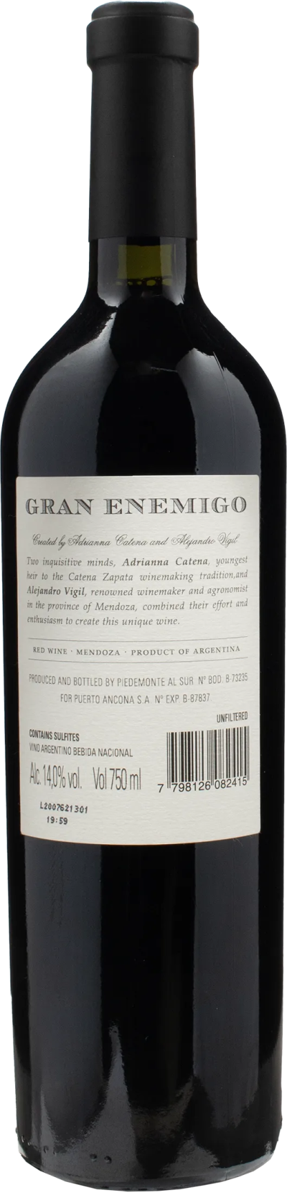 Bodega Aleanna Gran Enemigo 2019 - immagine 2