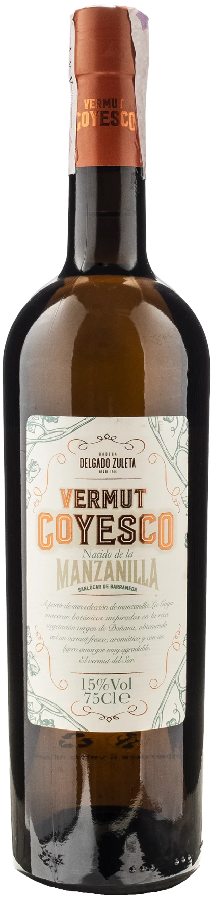 Bodega Delgado Zuleta Vermut Goyesco 0.75 L