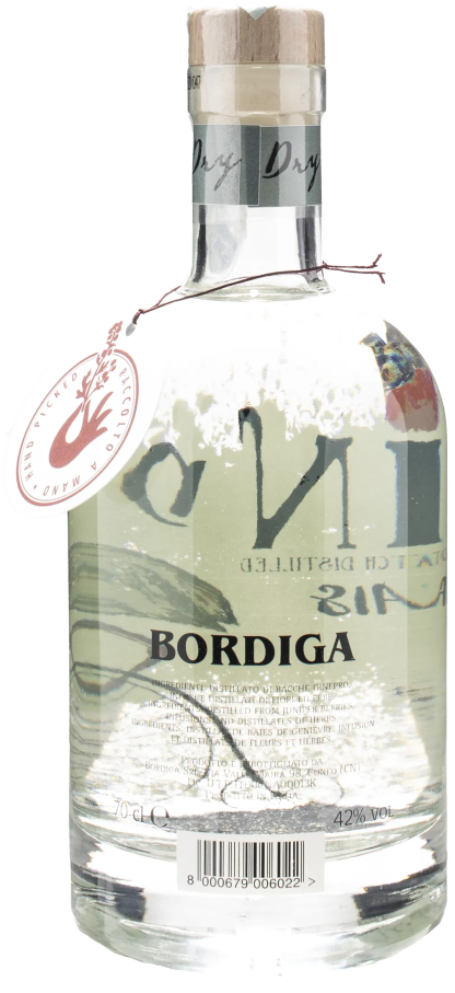 Bordiga Gin Small Batch Dry Ciais 0.7L - immagine 2